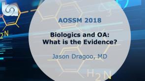 Biologics and OA: What is the Evidence
