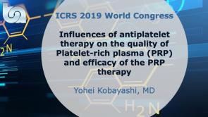 Influences of antiplatelet therapy on the quality of Platelet-rich plasma (PRP) and efficacy of the PRP therapy