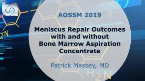 Meniscus Repair Outcomes with and without Bone Marrow Aspiration Concentrate