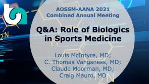 Q&A: Role of Biologics in Sports Medicine